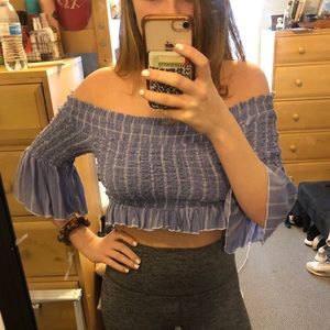 Free people off the shoulder top